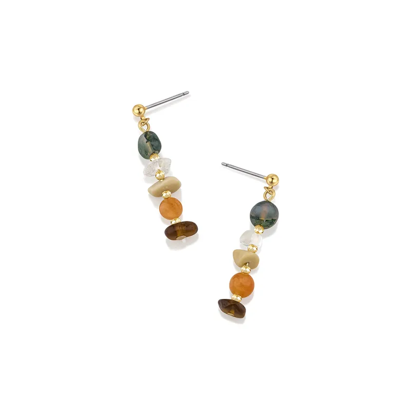AJIDOU Copper Alloy Earrings Women's-1