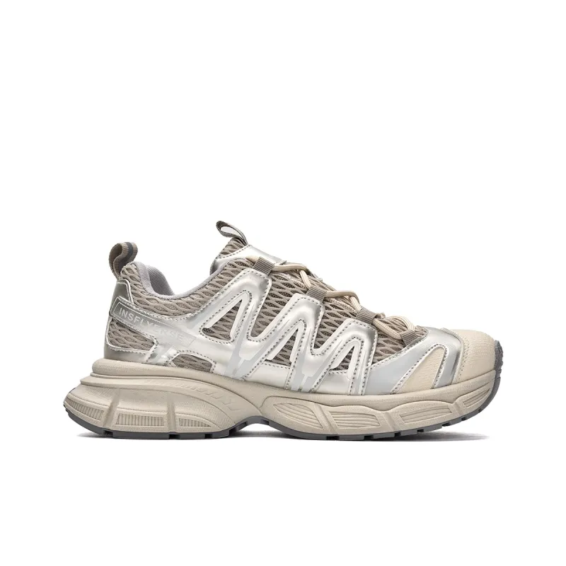 MISTERY Support Height Increase Low Top Chunky Sneakers Women's-1