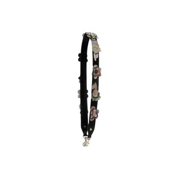 Valentino Calfskin Bag Strap Women's Black