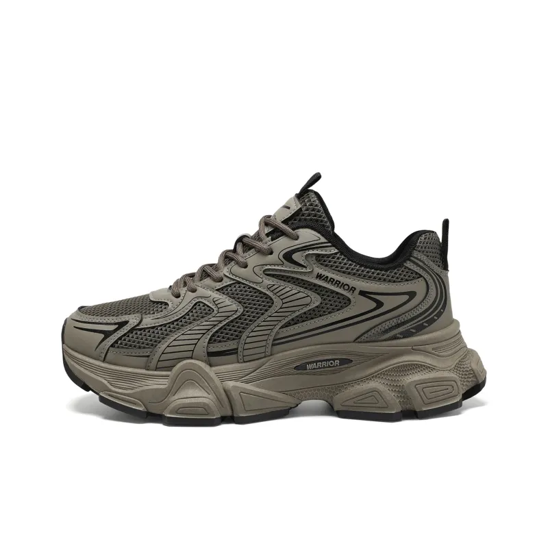 Warrior Lightweight Anti Slip Low Top Chunky Sneakers Men's-19