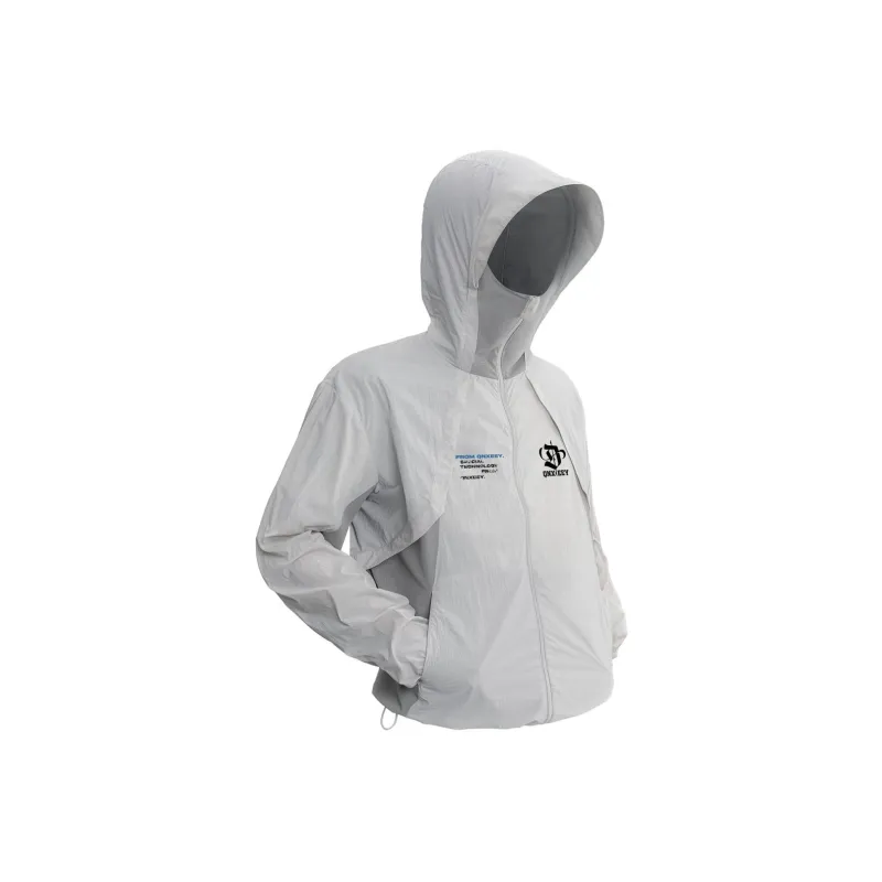 Qnxeey Breathable UV Protection Sun Protection Clothing Unisex-4