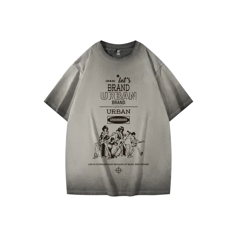 URBAN AUTHENTIC T Shirts Unisex-12