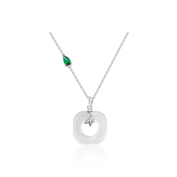 ALI THE FOX Chalcedony Necklaces Women's