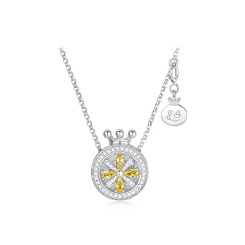 CHOW TAI SENG S925 Silver Necklaces Women's
