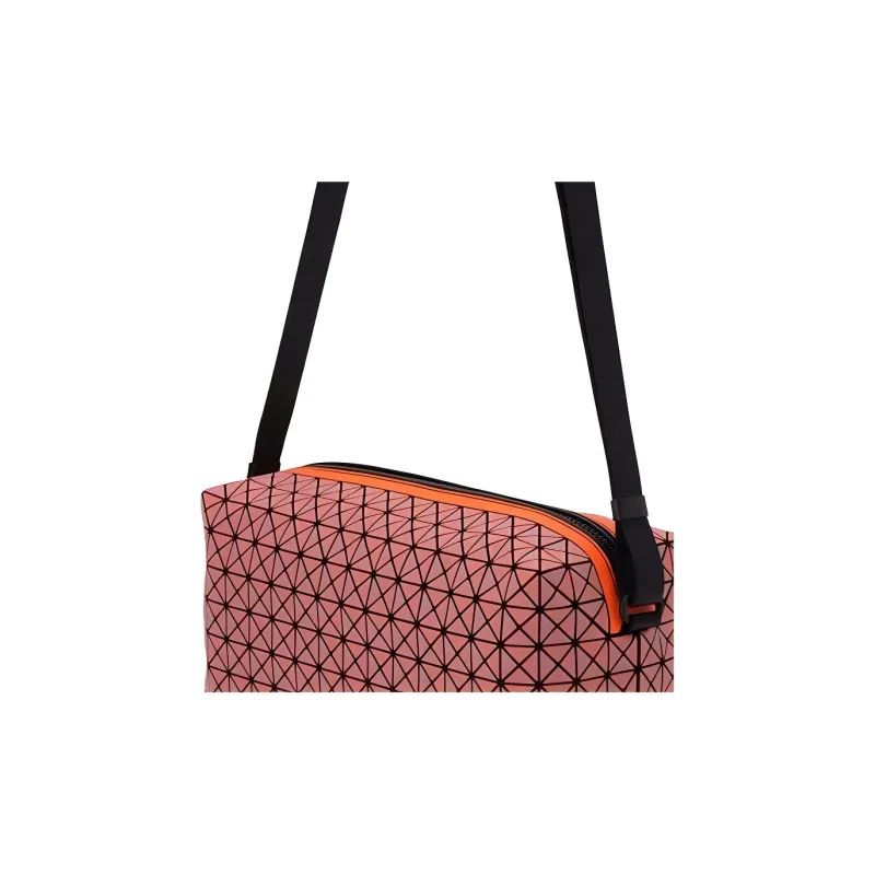 ISSEY MIYAKE PU Polyurethane Crossbody Bag, Shoulder Bag Unisex Orange-4