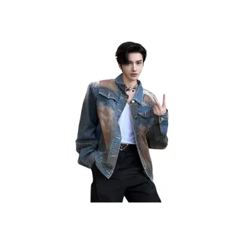 RVANGUARD Denim Jackets Unisex Blue