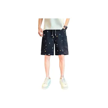 YOFVV Denim Shorts Unisex Black
