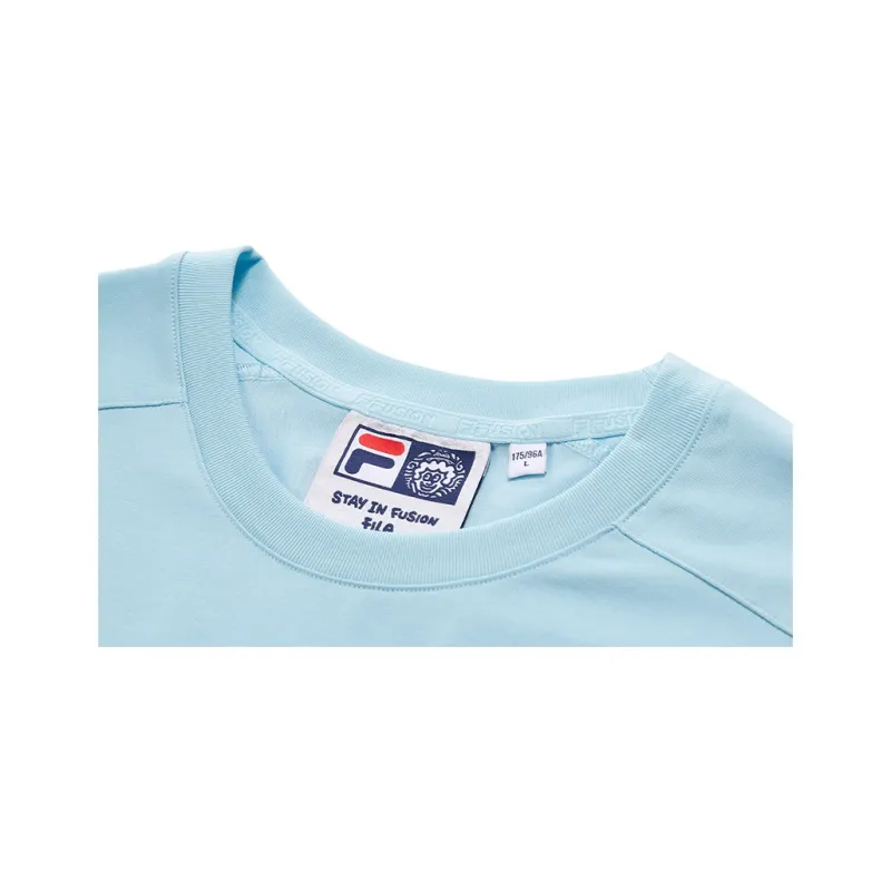 FILA FUSION T Shirt Unisex Deli Blue LB-3
