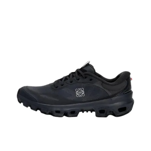 On x LOEWE Cloudventure 2.0 Low Top Casual Shoes Women's Black