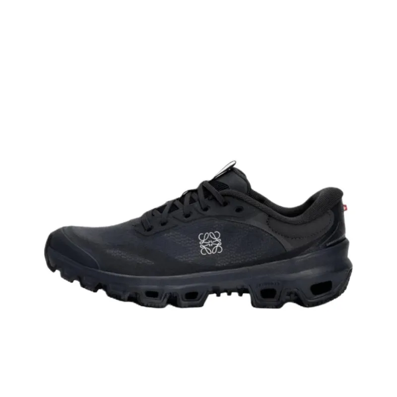 On x LOEWE Cloudventure 2.0 Low Top Casual Shoes Women's Black-0