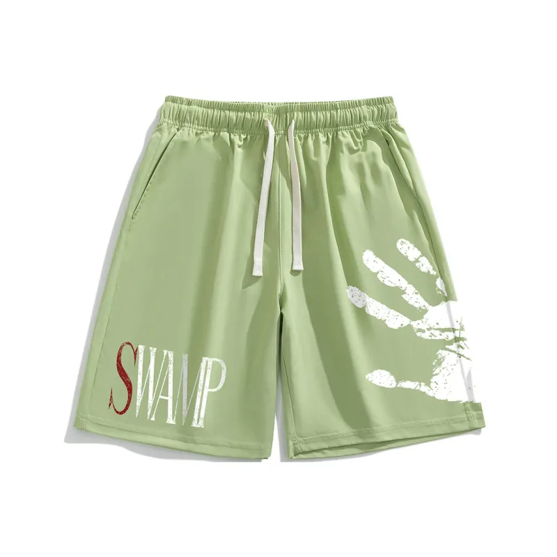 SWAMP AREA Casual Shorts Unisex-15