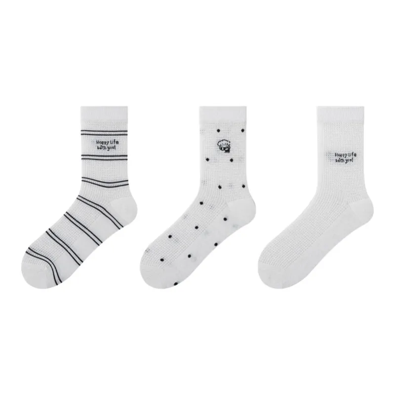 Top Melon Mid Calf Socks Women's 5 Pack-12