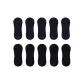 10 Pack (Navy Blue 5+Black 5)