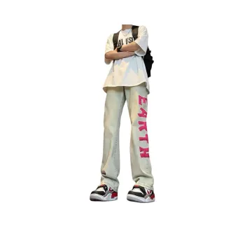 K411 Jeans Unisex Yellow Mud