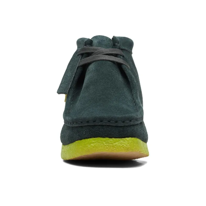 Clarks Wallabee Ankle Boots Men's Green-4
