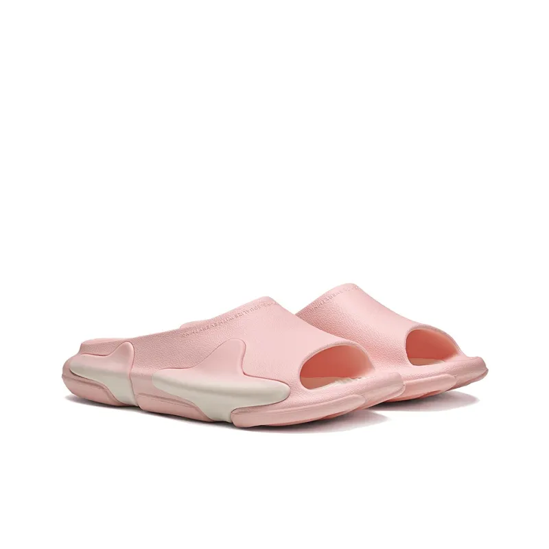 EQLZ EQUALIZER Oasis Slip Resistant Abrasion Resistant Cushioning Slide Slippers Unisex Strawberry Cream-2