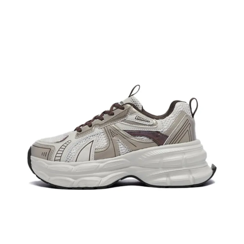 15 MINS Breathable Height Increase Low Top Chunky Sneakers Women's-6