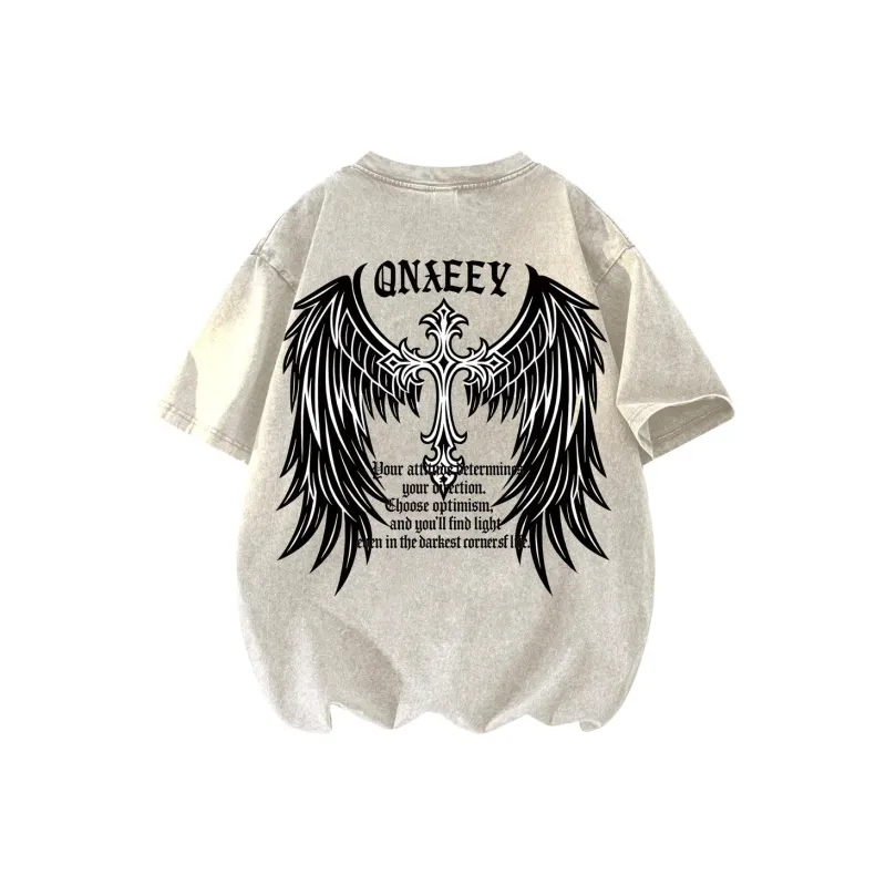 Qnxeey T Shirts Unisex-12