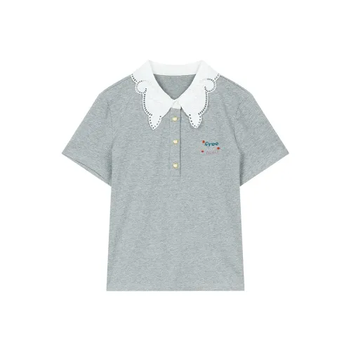 ELF SACK T Shirts Women's Soft Heather Gray