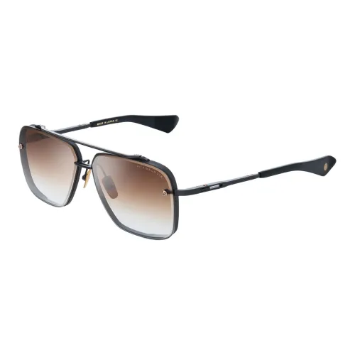 DITA Titanium Aviator Sunglasses Unisex Black