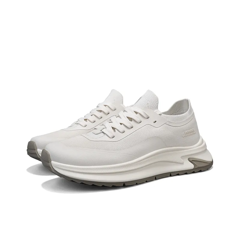 YEARCON Height Increasing Low Top Casual Shoes Men's-1