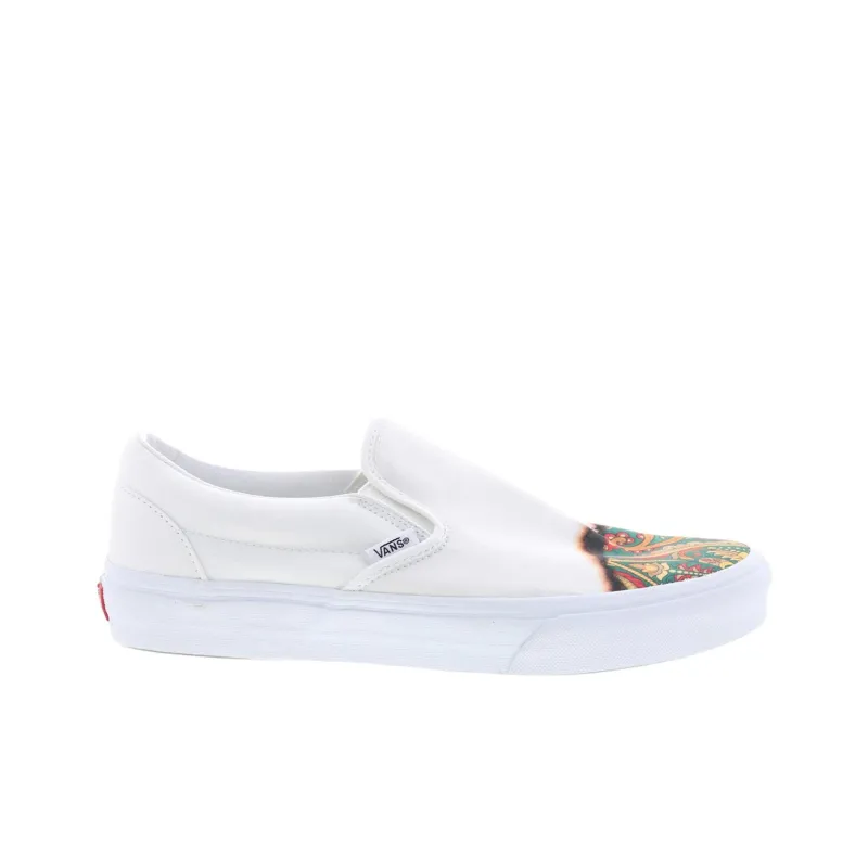 Vans Classic Slip On Big Reveal White Paisley-1