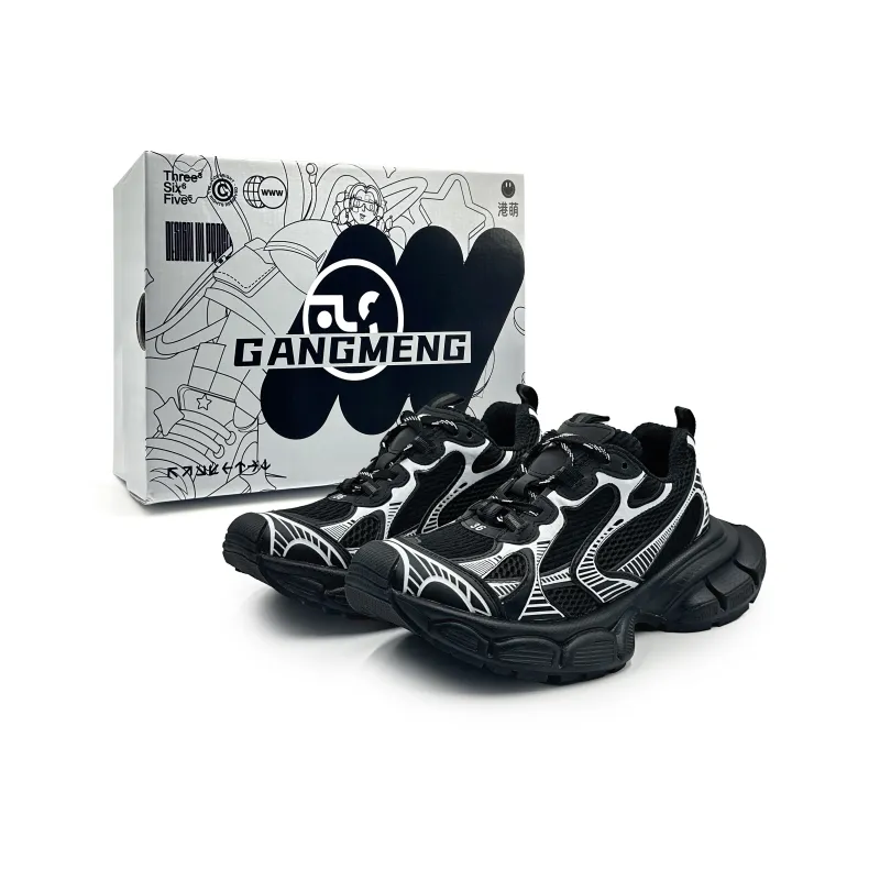 Hong Kong Meng Slip Resistant, Breathable, Height Increasing Low Top Chunky Sneakers Unisex-31
