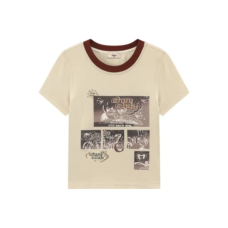 CHUU T Shirt Women's Light Heather Gray-5