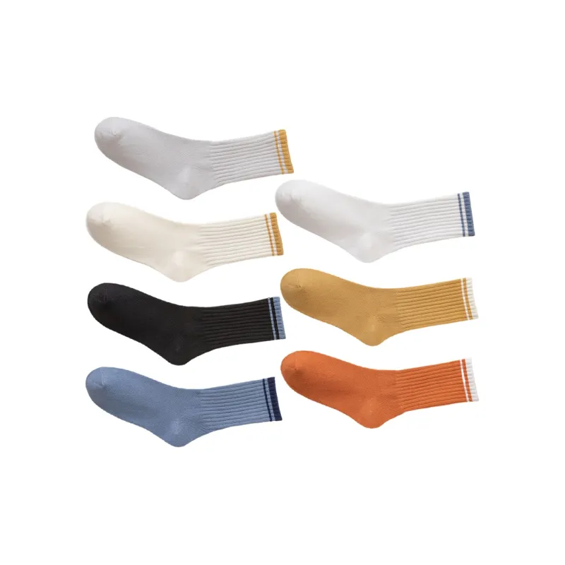 The Temptation Of The Muse Mid Calf Socks Men's 7 Pack-0