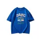 Klein Blue-Short-Sleeved-American Letter