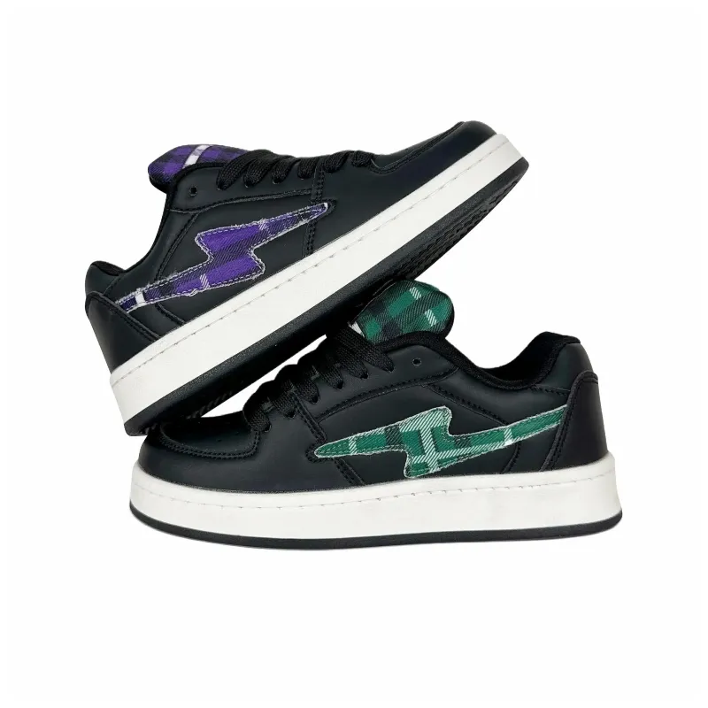 Circle Small Coverage Balance Lightweight Support Low Top Skateboard Shoes Unisex-16