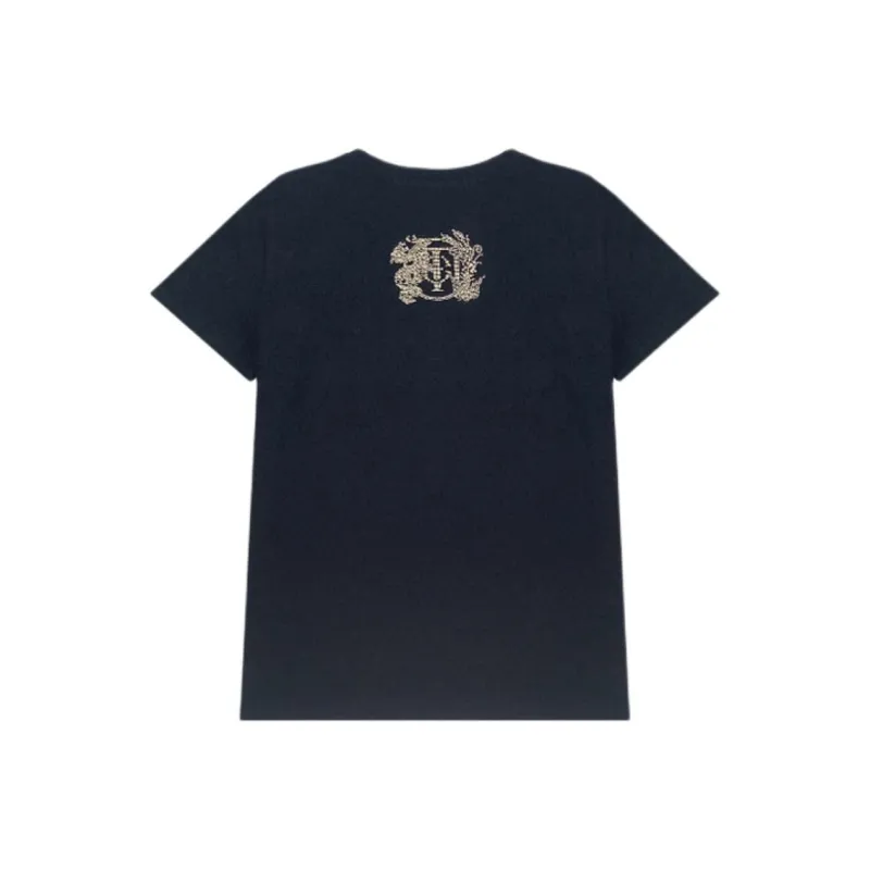 TCH T Shirts Women's Black-1