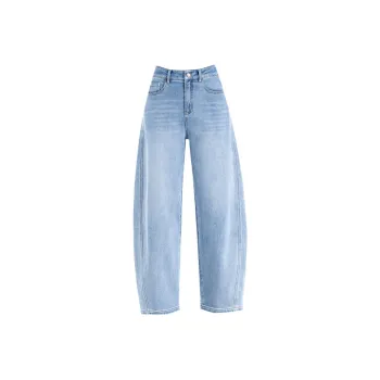 You cow me pants Jeans Women's Light Blue