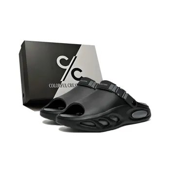Colorful Creations Beach Sandals Men's Box