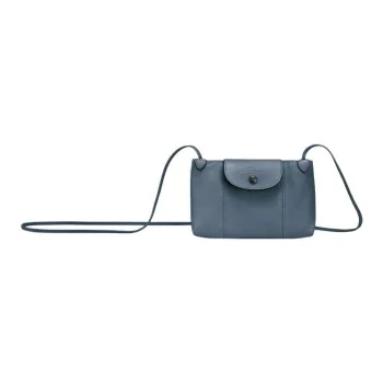 LONGCHAMP Le Pliage Cuir Crossbody Bag Women's Nordic Color
