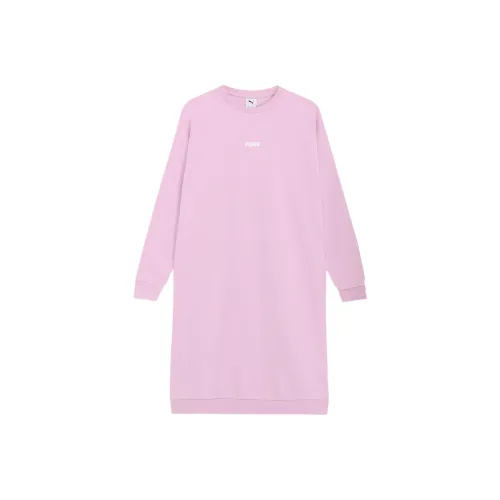 PUMA Long Sleeved Dress Women's Pink