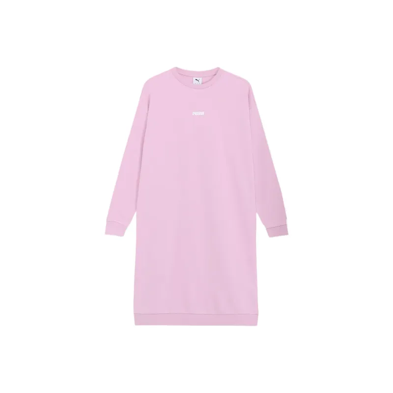 PUMA Long Sleeved Dress Women's Pink-0