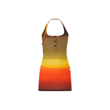 The Attico Halterneck Mini Dress