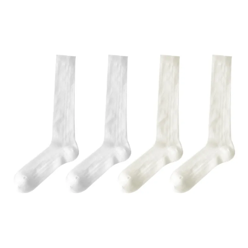 AOKANG Knee High Socks Women's Combo Set-34
