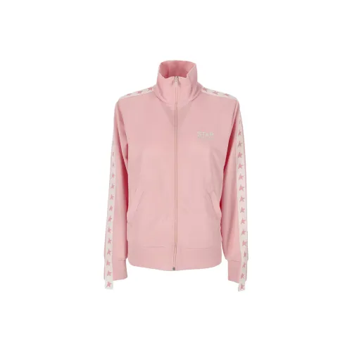 Golden Goose Star print Zip up Sweatshirt