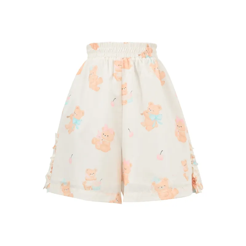 SNBL Casual Shorts Women's Apricot-0