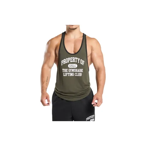GYMSHARK Tank Top Men's Weighted Green
