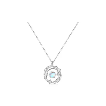 Kim Ka Fook S925 Silver Necklaces Women's