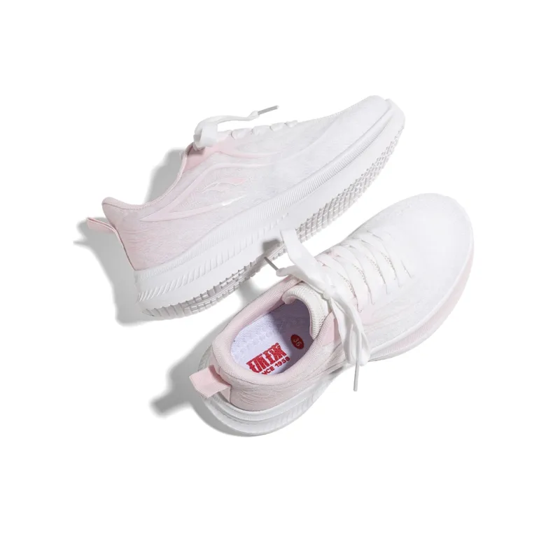 HUANQIU Running Shoes Women's Low Top White Blue-9