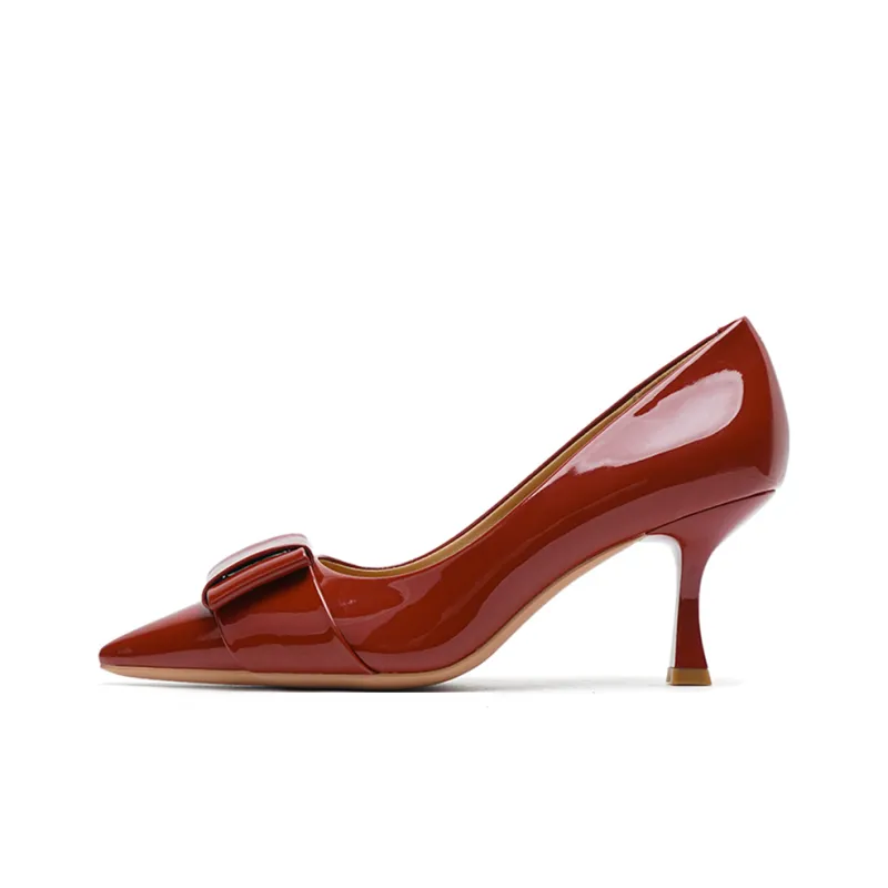 Lan Miao Slim Heel High Heels Women's-0
