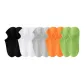 2 Black+2 White+2 Light Gray+2 Bright Orange+2 Green
