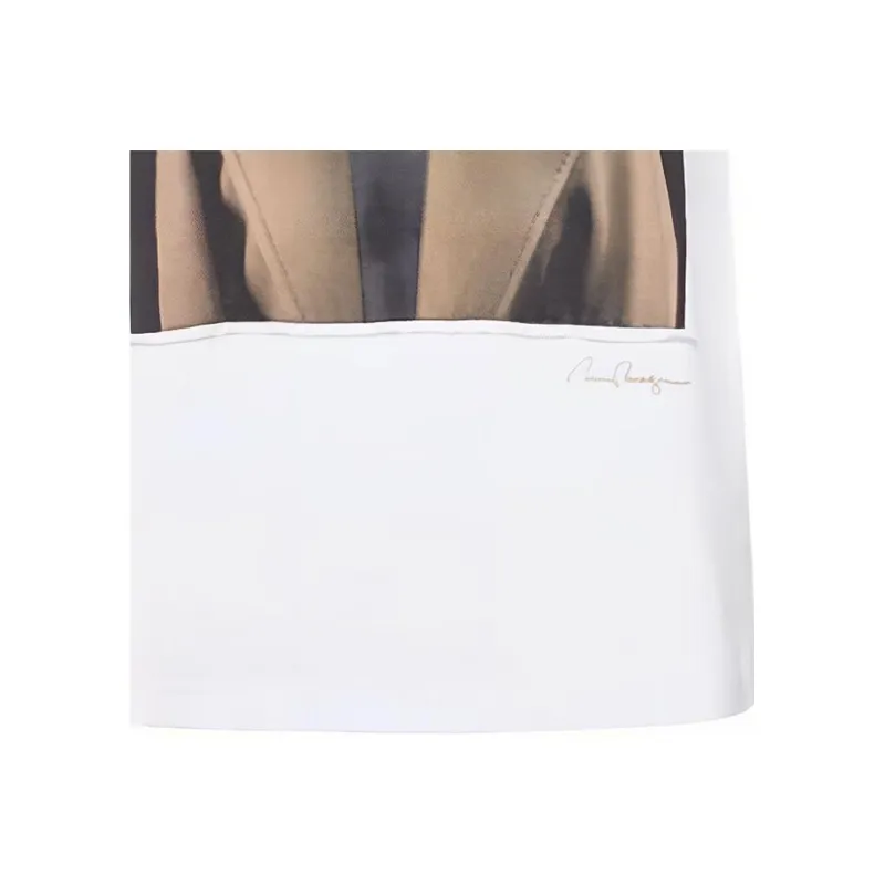 MaxMara Graphic Printed Crewneck T Shirt-3