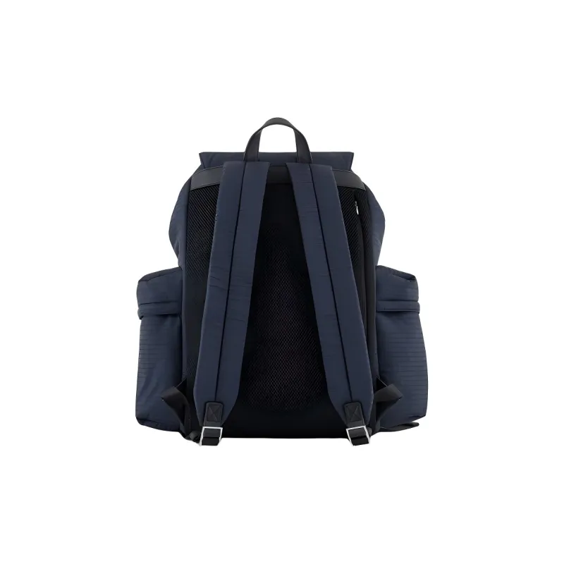 EMPORIO ARMANI Polyamide Backpack Men's Navy-2