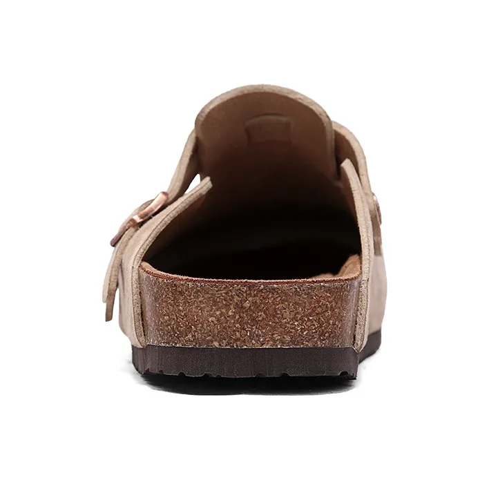 Colorful Creations Cork Sole Quiet, Odor Resistant, Slip Resistant Closed Toe Slippers Unisex Box-16