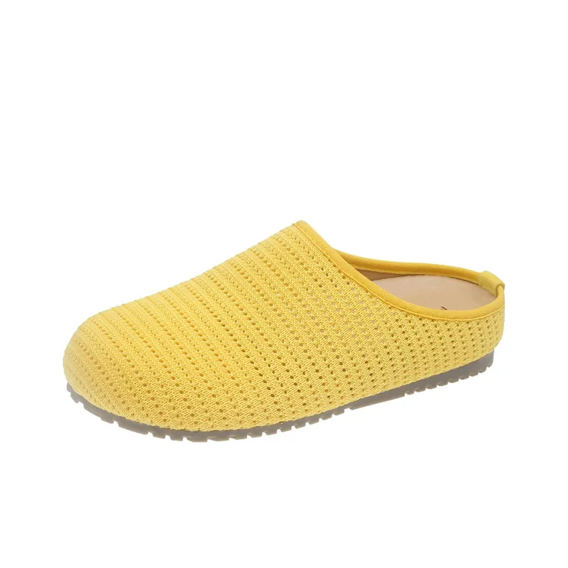 AJPAP Odor Resistant, Abrasion Resistant Closed Toe Slippers Women's-6